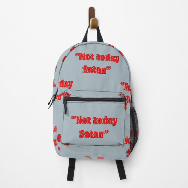 Item preview, Not Today Satan Quote designed and sold by Uriehale.