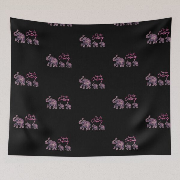 Item preview, Elephant Family Outing  designed and sold by t1n3333.