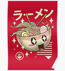 Póster Kawaii Ramen