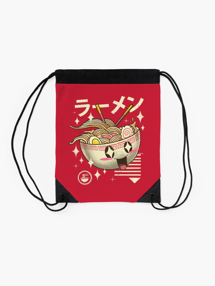 Alternate view of Kawaii Ramen Drawstring Bag