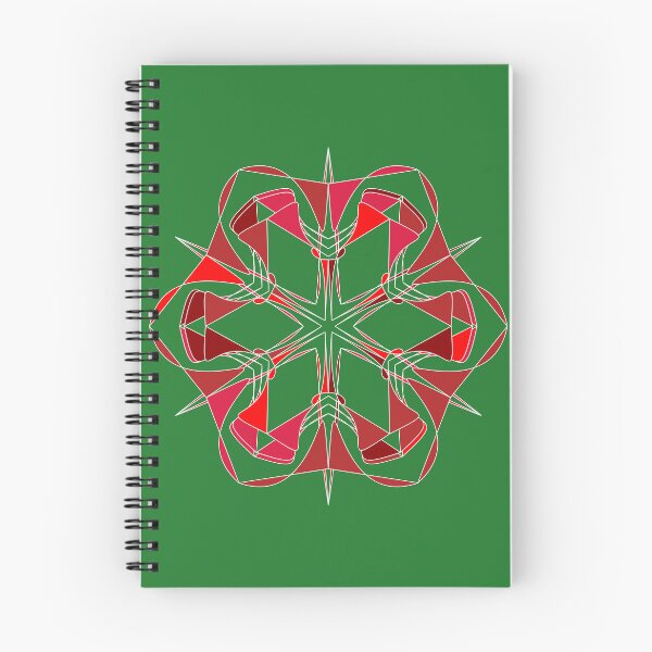 Item preview, Festive snowflake unique design G23 designed and sold by fishpressink.