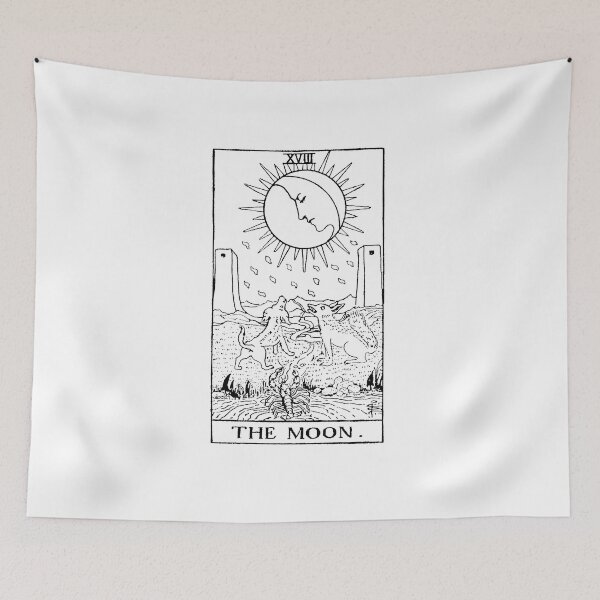 Item preview, Moon Tarot in black designed and sold by winterwinter.