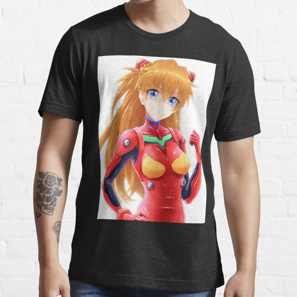 Asuka Langley Soryu Neon Genesis Evangelion Fanart Anime Waifu T Shirt For Sale By Spacefoxart 8126