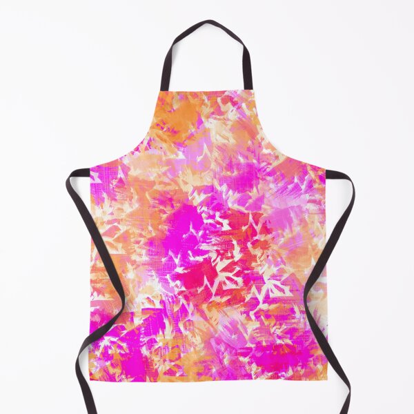 Item preview, Pink and Orange Brushstrokes of Paint Pattern - Modern Art designed and sold by theprintedclub.