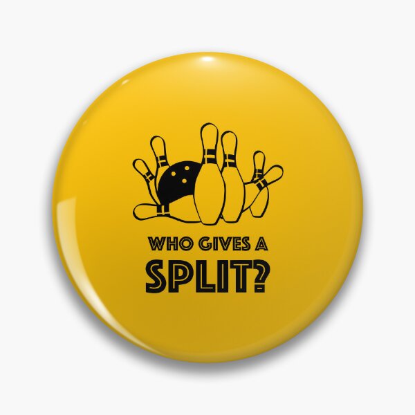 Item preview, Who Gives A Split Bowling Design designed and sold by CyberneticTees.