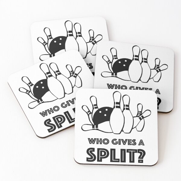 Item preview, Who Gives A Split Bowling Design designed and sold by CyberneticTees.