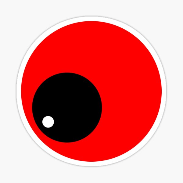 white-dot-on-black-dot-on-red-dot-sticker-by-falko-follert-redbubble