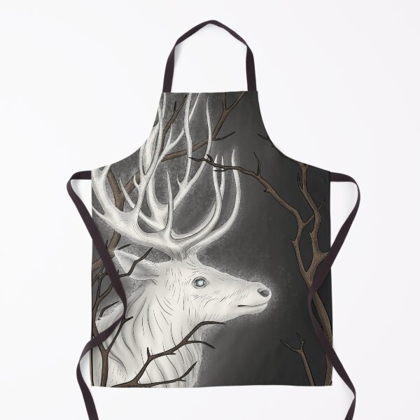 Item preview, White Stag. Deer Spirit Animal designed and sold by TasiaZenzura.