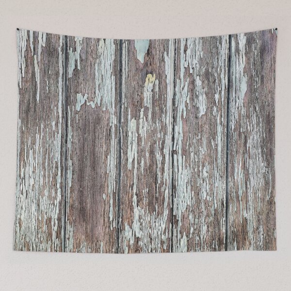 Item preview, Weathered Wood PHOTO Print - Part of Rustic Old Painted Door Photographed 5 of 11 designed and sold by Beachy.