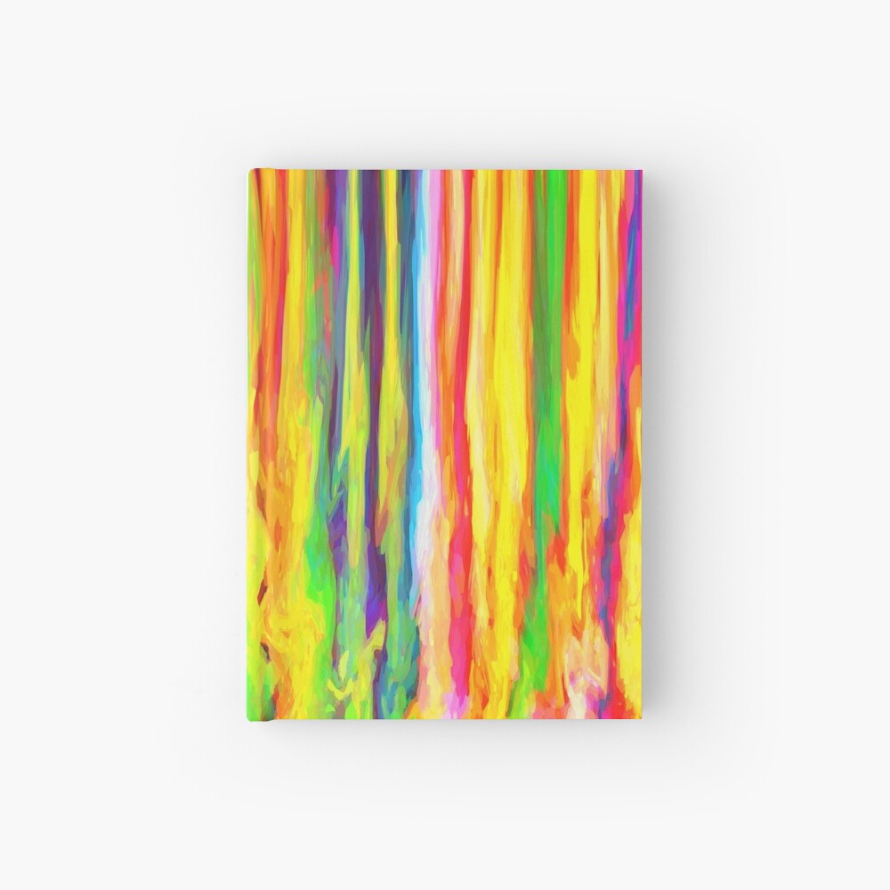 Psychedelic Art School Acrylic Paint Canvas Art Print for Sale by bexilla