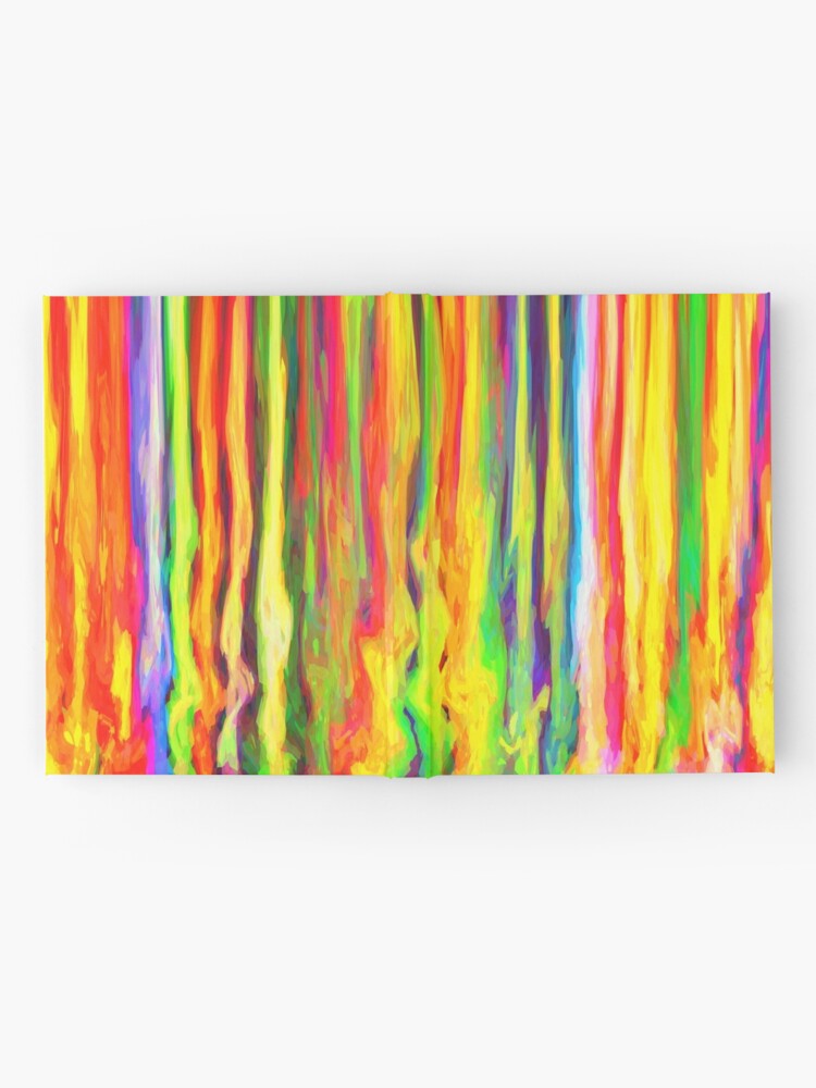 Psychedelic Art School Acrylic Paint Canvas Art Print for Sale by bexilla