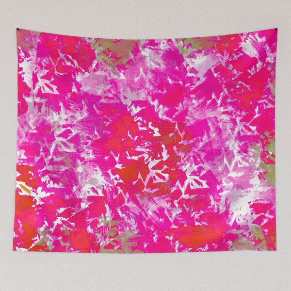 Item preview, Pink, Purple and Red Brushstrokes of Paint Pattern - Modern Art designed and sold by theprintedclub.