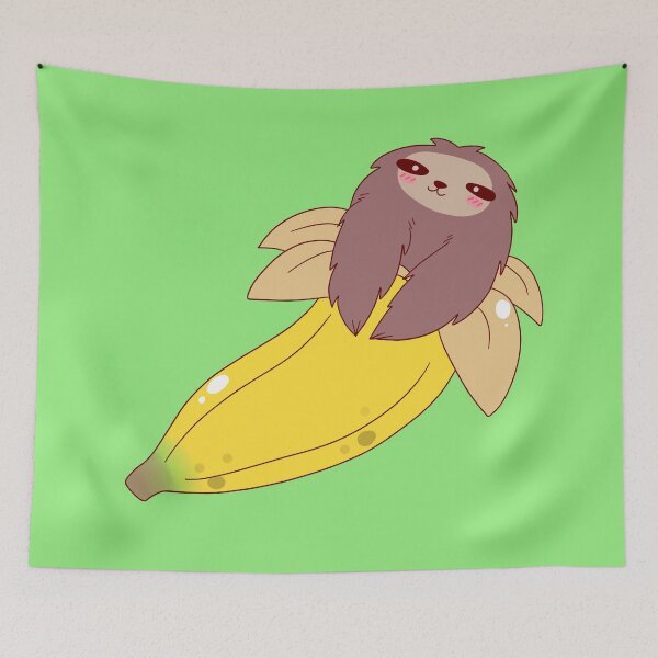 Item preview, Peeled Banana Sloth designed and sold by SaradaBoru.