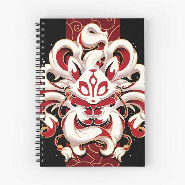 Item preview, Fox Spirit - Japanese Nine Tailed Fox designed and sold by Snouleaf.