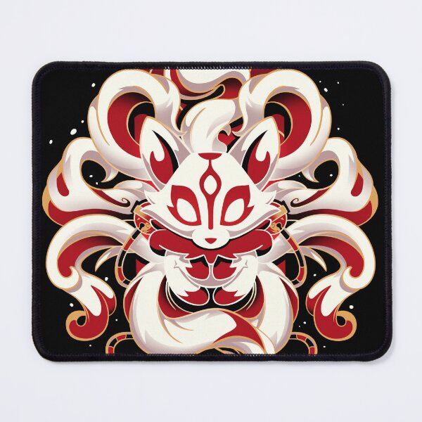 Item preview, Fox Spirit - Japanese Nine Tailed Fox designed and sold by Snouleaf.