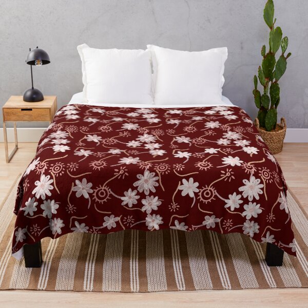 Item preview, Flower brown pattern designed and sold by atiksugiwara.