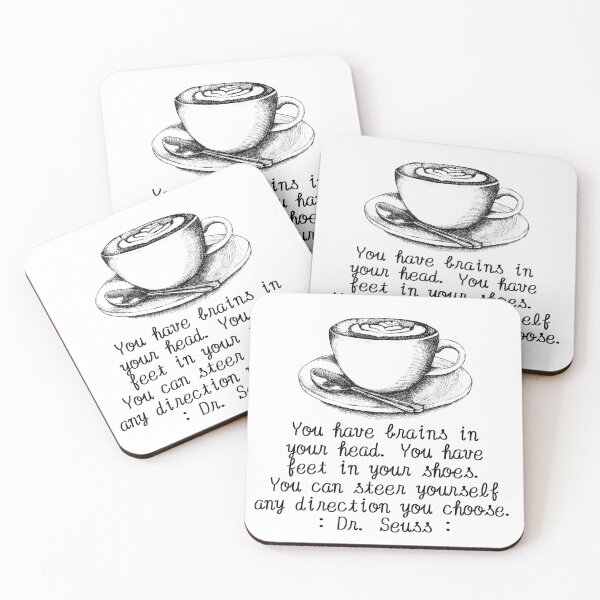 Artikelvorschau, Kaffee und Zitate: Dr. Seuss. entworfen und verkauft von MokonoKokoro.