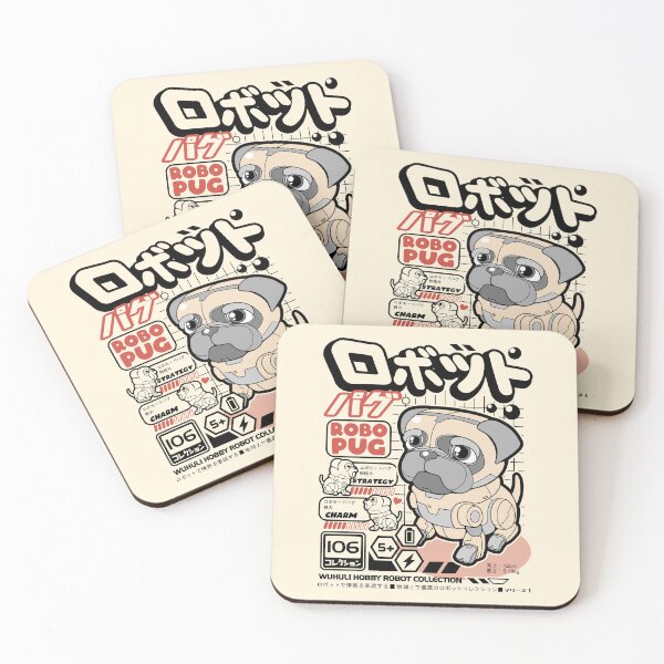 Item preview, Robo Pug designed and sold by wuhu.