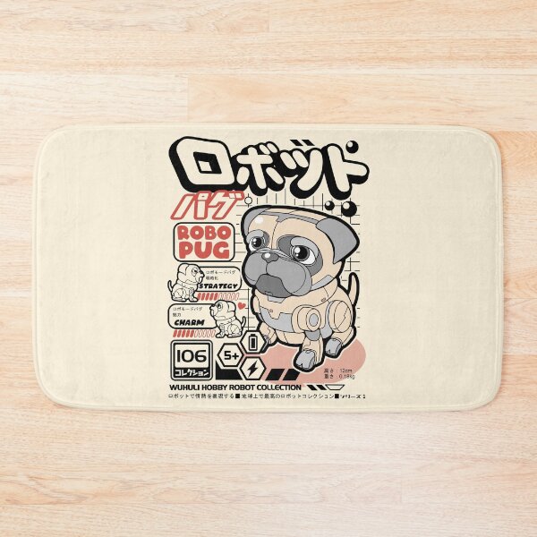 Item preview, Robo Pug designed and sold by wuhu.