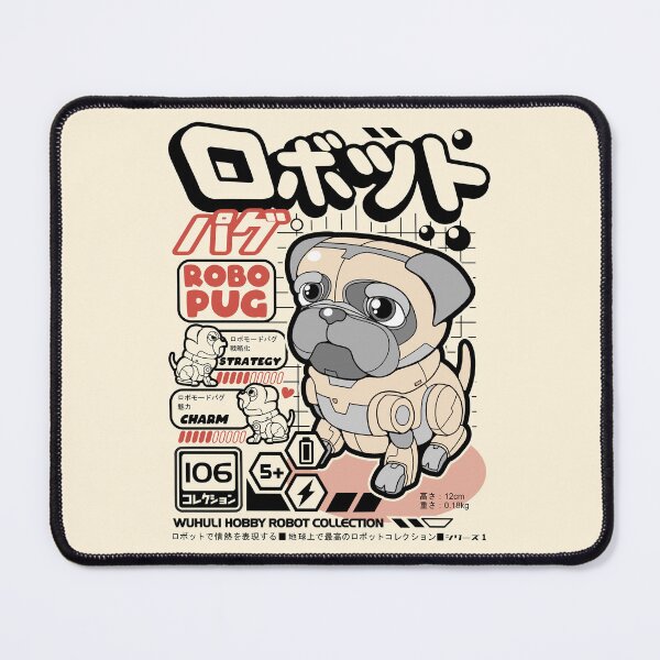 Item preview, Robo Pug designed and sold by wuhu.
