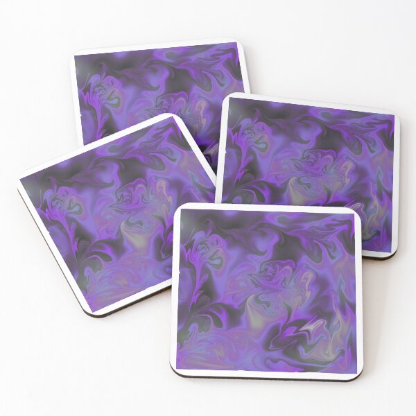 Item preview, Blue, Black, White, Purple, Violet Liquid Art. Liquid Marble. Abstract Design. designed and sold by Jason123za.
