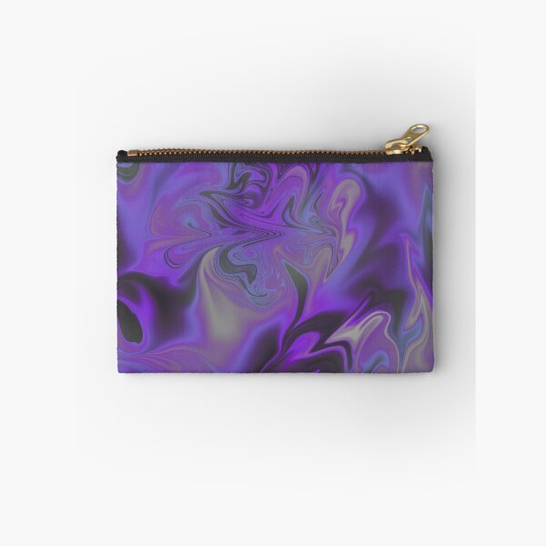 Item preview, Blue, Black, White, Purple, Violet Liquid Art. Liquid Marble. Abstract Design. designed and sold by Jason123za.