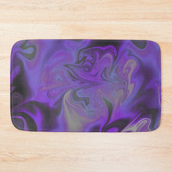 Item preview, Blue, Black, White, Purple, Violet Liquid Art. Liquid Marble. Abstract Design. designed and sold by Jason123za.