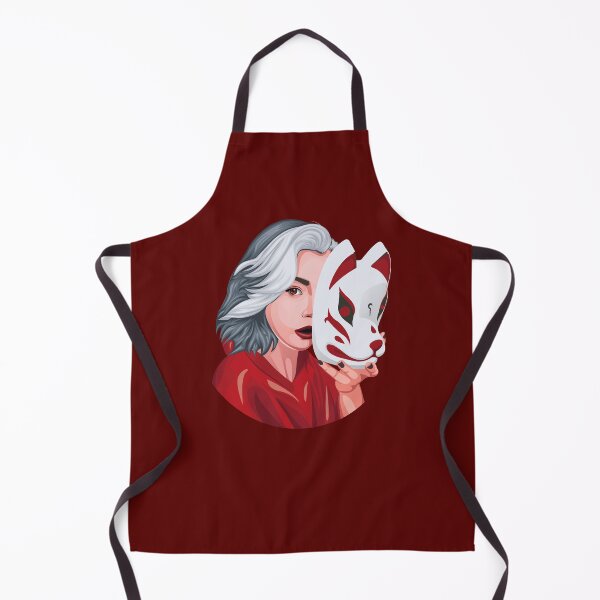 Item preview, Women and the kitsune mask designed and sold by RIXXI HEY CO..