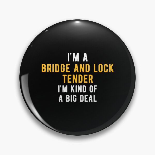 Item preview, Important Bridge and Lock Tender  designed and sold by NestaReign.