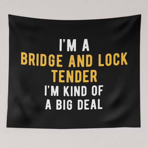 Item preview, Important Bridge and Lock Tender  designed and sold by NestaReign.