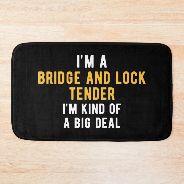 Item preview, Important Bridge and Lock Tender  designed and sold by NestaReign.