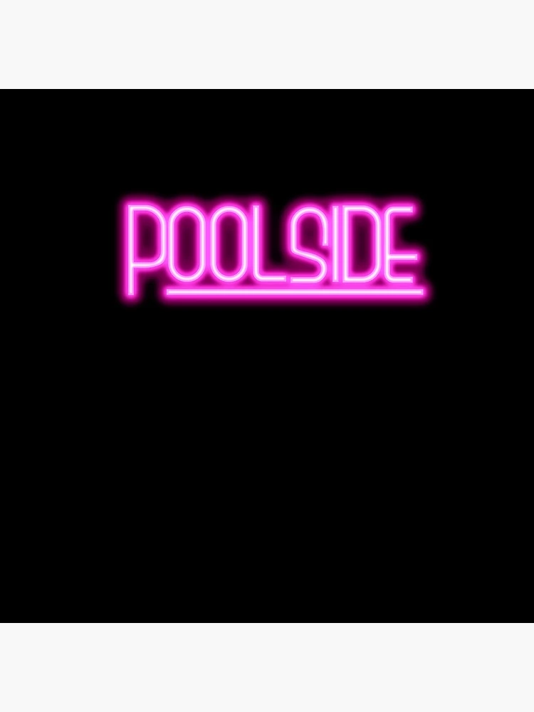 Thumbnail 3 of 3, Poster, Poolside neon designed and sold by RiveRivera.