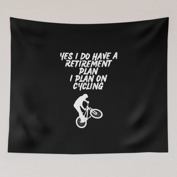 Item preview,  Yes I Do Have A Retirement Plan I Plan On Cycling designed and sold by Ahmed  Feki.
