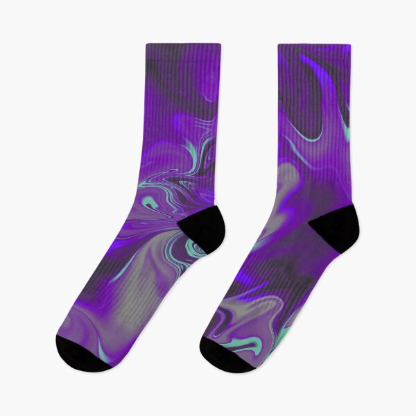 Item preview, Blue, Black, Turquoise, Purple, Violet Liquid Art. Liquid Marble. Abstract Design. designed and sold by Jason123za.