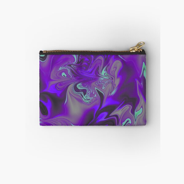Item preview, Blue, Black, Turquoise, Purple, Violet Liquid Art. Liquid Marble. Abstract Design. designed and sold by Jason123za.