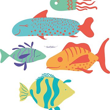 Imagen de la obra Peces de coloridos de AnaidZahori