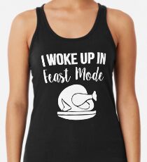 Camiseta con espalda nadadora Me levanté en camisa del modo de fiesta