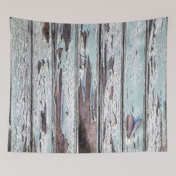 Item preview, Weathered Wood PHOTO Print - Part of Rustic Old Painted Door Photographed 6 of 11 designed and sold by Beachy.