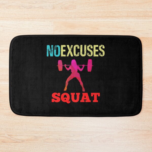 Item preview, No Excuses AMRAP Squat designed and sold by Desiznn.