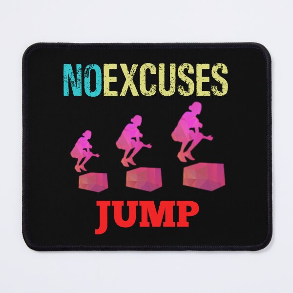 Item preview, No Excuses AMRAP Jump designed and sold by Desiznn.