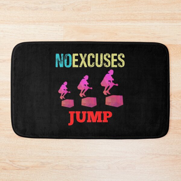 Item preview, No Excuses AMRAP Jump designed and sold by Desiznn.