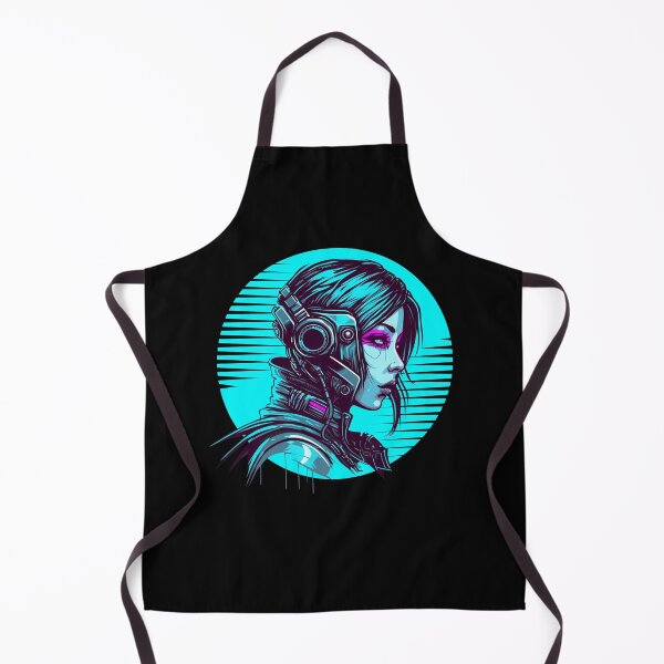 Item preview, Beautiful cyberpunk anime girl designed and sold by Wavesbender.