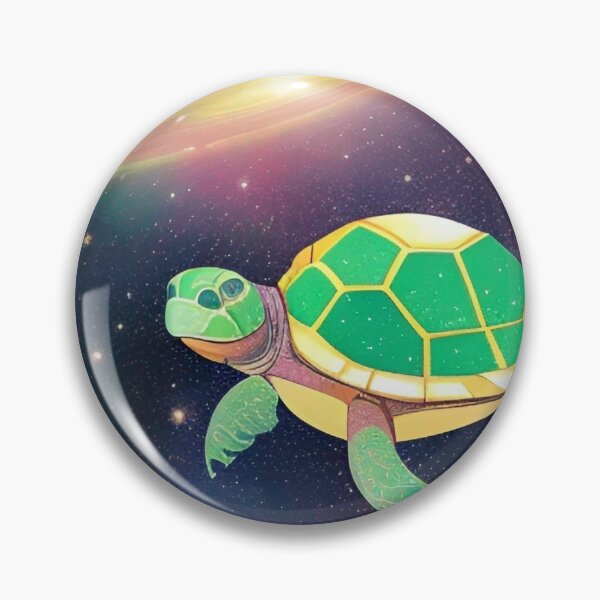 Item preview, Space turtle designed and sold by GroovyDino.