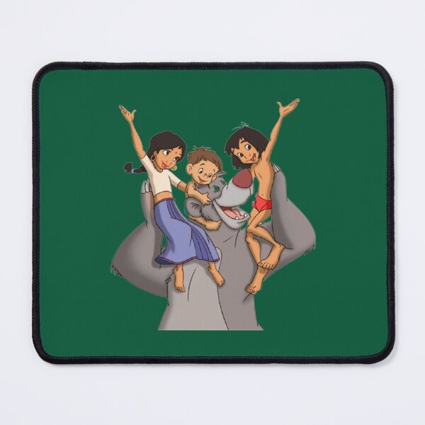 Artikelvorschau, baloo und mowgli das Dschungelbuch - Kader-Dschungelbuch entworfen und verkauft von FashionLaceD.