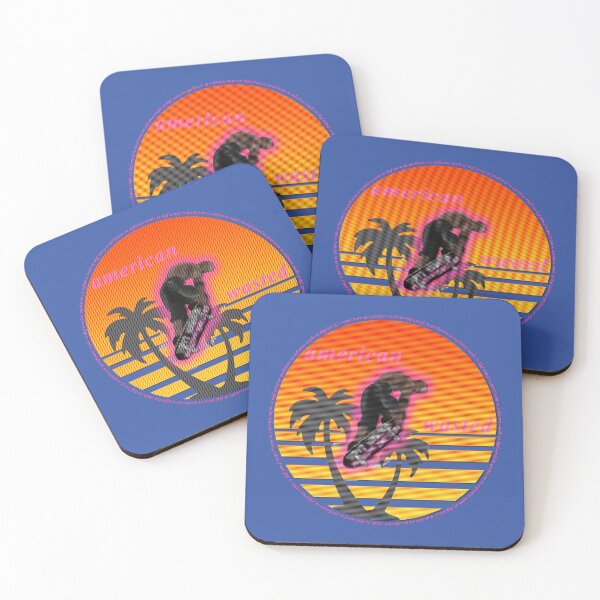 Item preview, a m e r i c a n   w a s t e d  (r e d) designed and sold by Gonzo's Rad Design Shop.