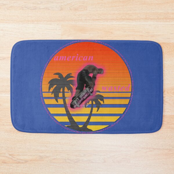 Item preview, a m e r i c a n   w a s t e d  (r e d) designed and sold by Gonzo's Rad Design Shop.