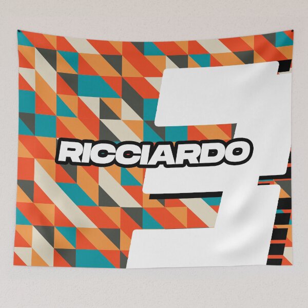 Item preview, Ricciardo f1 - Number 3 design designed and sold by Rflectionart.