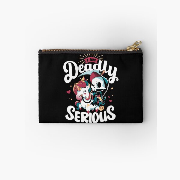 Item preview, Deadly Serious - Grim Reaper's Unicorn designed and sold by Snouleaf.