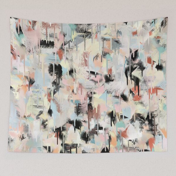 Item preview, Abstract Multicolor Drippy Mixed Media designed and sold by Cato99.