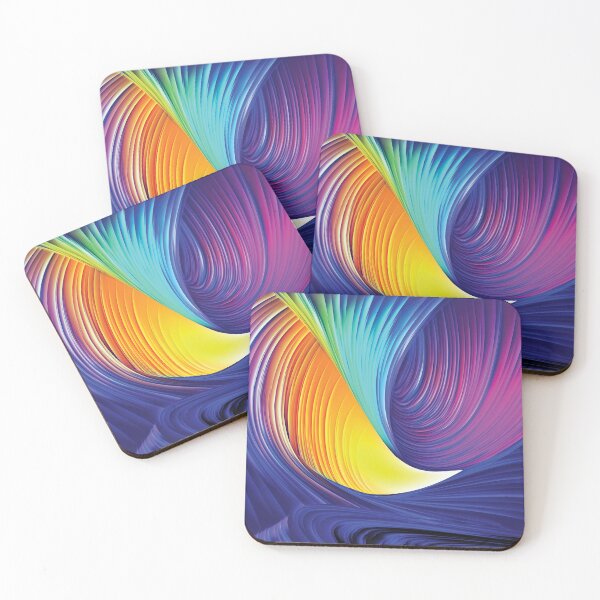 Artikelvorschau, Abstraktes flippiges Farbpizzazz-Regenbogen-Lavaröhren-Design entworfen und verkauft von FuddalanDesigns.